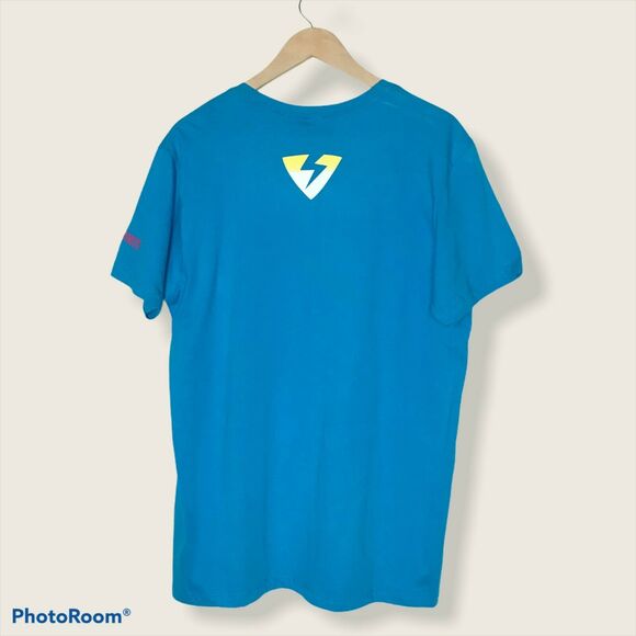 3/$20 Fortnite NWT Men's XL Blue Cuddle Team Leader T-Shirt 100% Cotton - Picture 2 of 9